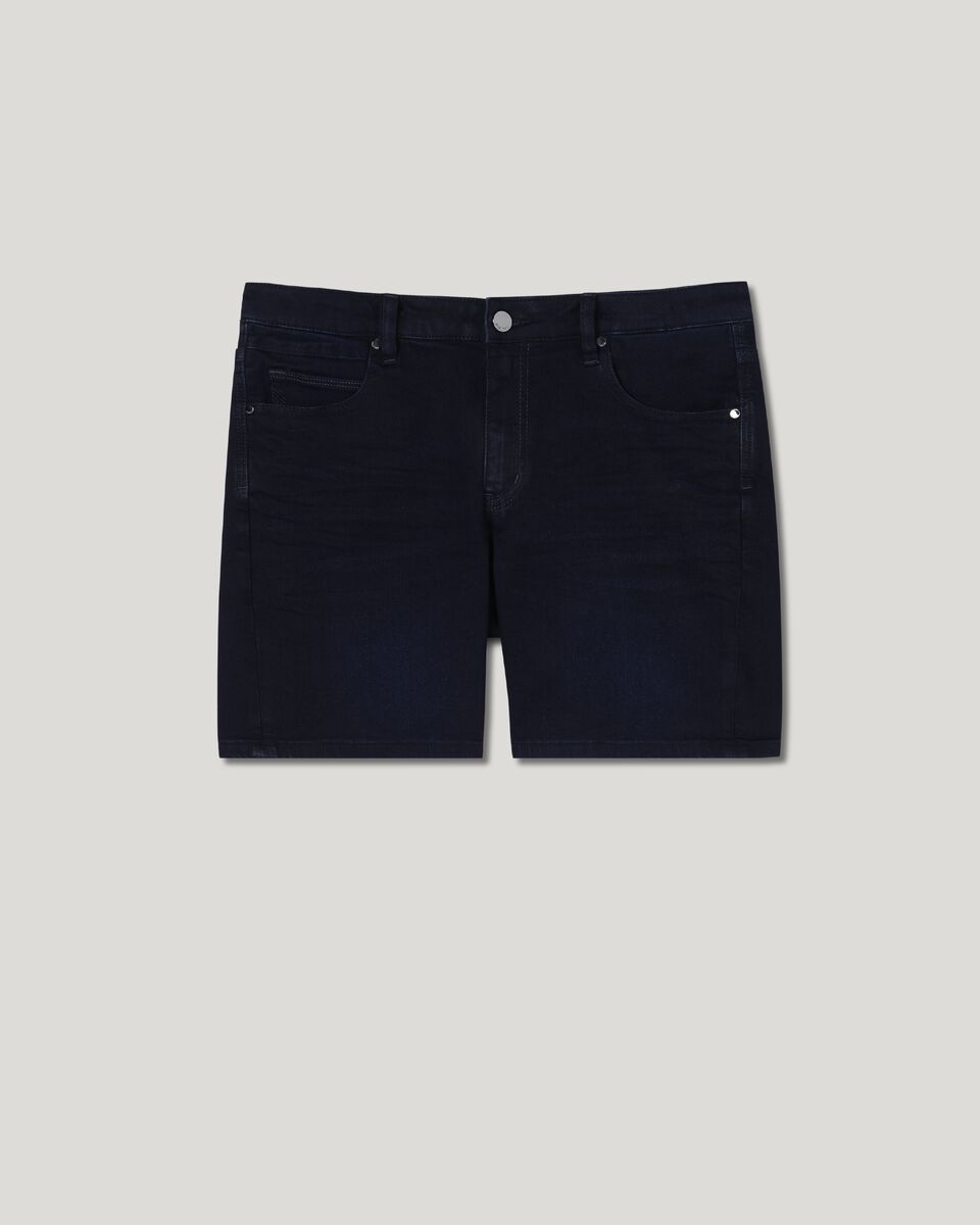 Mens Dark Indigo Slim Stretch Denim Short